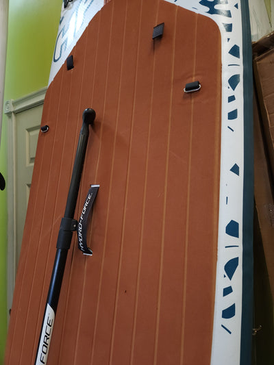 Hydro-Force Oceana 10ft 2-in-1 Inflatable Stand-Up Paddleboard/Kayak Set, Original!

-Brand new in the box