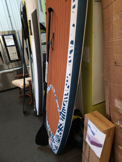 Hydro-Force Oceana 10ft 2-in-1 Inflatable Stand-Up Paddleboard/Kayak Set, Original!

-Brand new in the box