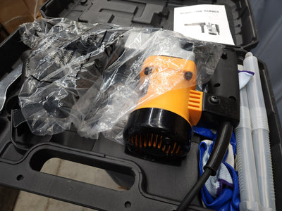VEVOR Demolition Hammer, 0.67" 9.5 Amp Corded Concrete Breaker Accepts SDS-Plus Bits, 1050W Jack Hammer w/ Flat and Point Chisel Bits & Case, 6.5 Joule Concrete Jack for Breaking tough Ground & Wall!