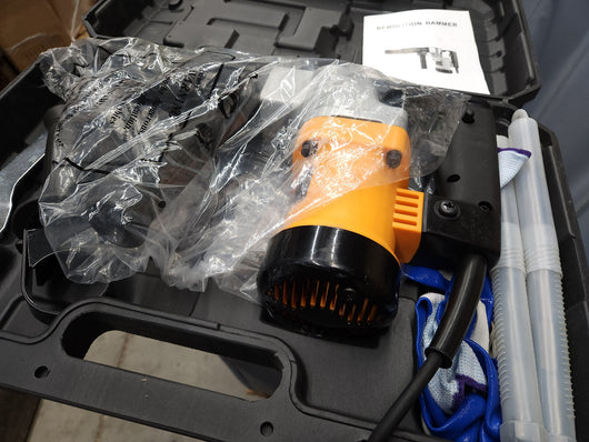 VEVOR Demolition Hammer, 0.67" 9.5 Amp Corded Concrete Breaker Accepts SDS-Plus Bits, 1050W Jack Hammer w/ Flat and Point Chisel Bits & Case, 6.5 Joule Concrete Jack for Breaking tough Ground & Wall!