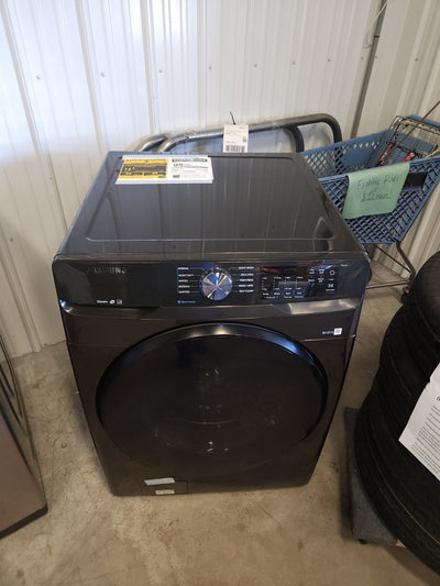 Samsung 4.5CuFt Front Load Washer with Steam!

-Brand new out of the box (Does Have a small indent under the door) - (Works perfectly, door must be pushed harder to close, Does Lock When Started)