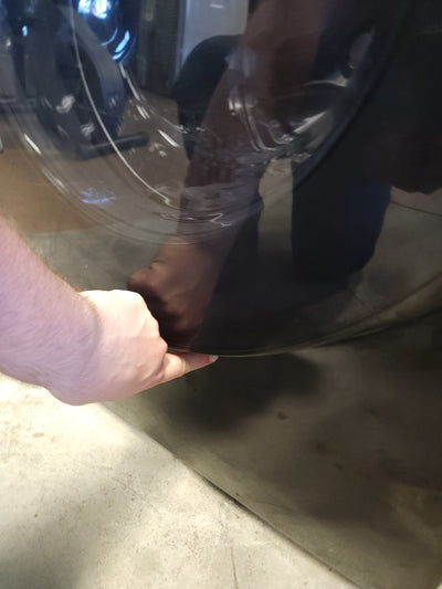 Samsung 4.5CuFt Front Load Washer with Steam!

-Brand new out of the box (Does Have a small indent under the door) - (Works perfectly, door must be pushed harder to close, Does Lock When Started)