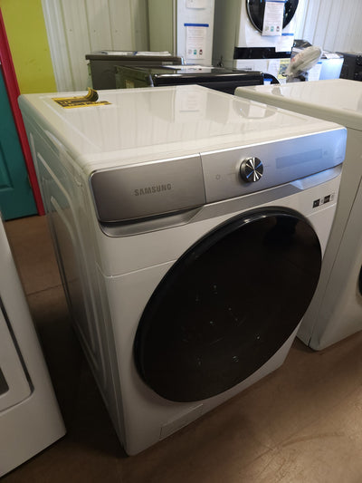 Samsung 5.0 cu. ft. Extra-Large Capacity Smart Dial Front Load Washer with CleanGuard and 7.5 cu. ft. Smart Dial GAS Dryer! (USED ONCE - VERY CLEAN - BOTH)

-WASHER/DRYER SET, BOTH USED, BOTH ARE VERY CLEAN AND WORK PERFECTLY! (DRYER IS GAS)