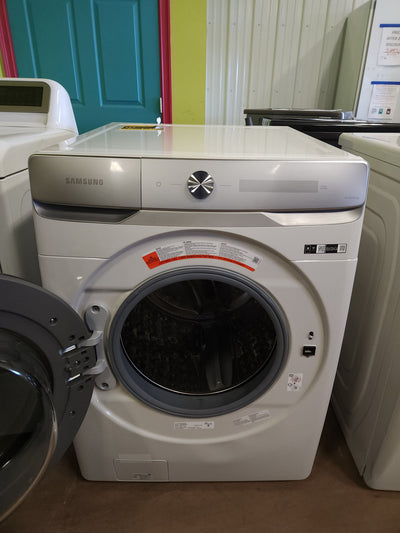 Samsung 5.0 cu. ft. Extra-Large Capacity Smart Dial Front Load Washer with CleanGuard and 7.5 cu. ft. Smart Dial GAS Dryer! (USED ONCE - VERY CLEAN - BOTH)

-WASHER/DRYER SET, BOTH USED, BOTH ARE VERY CLEAN AND WORK PERFECTLY! (DRYER IS GAS)