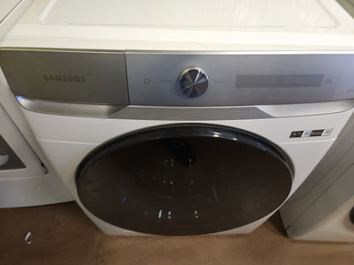 Samsung 5.0 cu. ft. Extra-Large Capacity Smart Dial Front Load Washer with CleanGuard and 7.5 cu. ft. Smart Dial GAS Dryer! (USED ONCE - VERY CLEAN - BOTH)

-WASHER/DRYER SET, BOTH USED, BOTH ARE VERY CLEAN AND WORK PERFECTLY! (DRYER IS GAS)