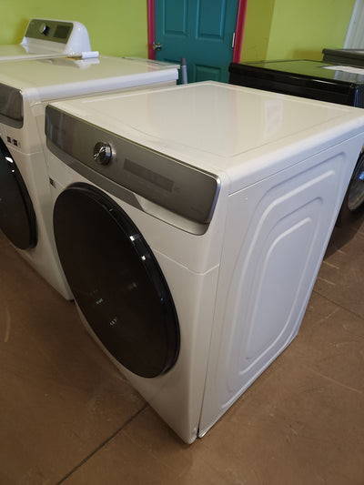Samsung 5.0 cu. ft. Extra-Large Capacity Smart Dial Front Load Washer with CleanGuard and 7.5 cu. ft. Smart Dial GAS Dryer! (USED ONCE - VERY CLEAN - BOTH)

-WASHER/DRYER SET, BOTH USED, BOTH ARE VERY CLEAN AND WORK PERFECTLY! (DRYER IS GAS)