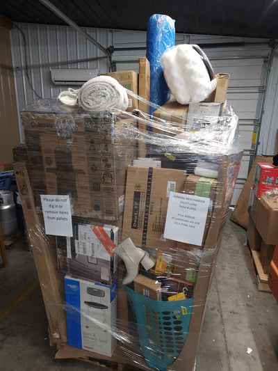 JUMBO LIQUIDATION PALLET- Number # 2456

 

$399 after 20 percent automatic discount at checkout 