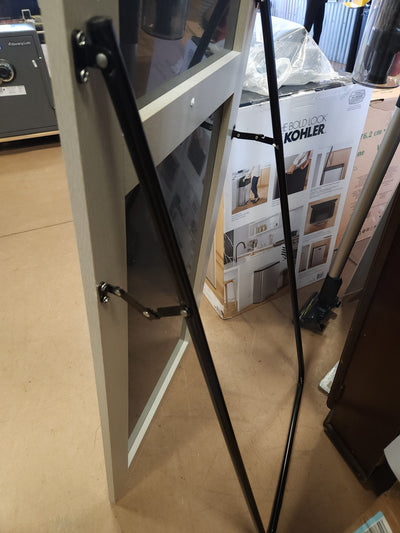 5Ft Standing Mirror! 

-Brand new out of the box, does have a small chip from shipping, photos shown