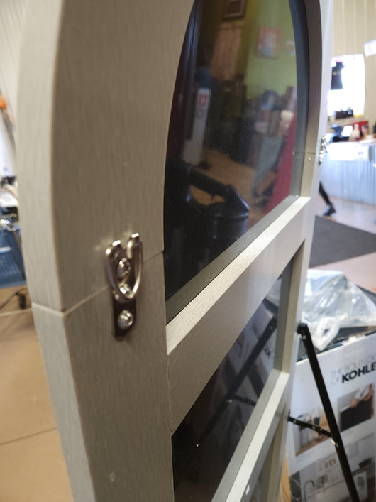 5Ft Standing Mirror! 

-Brand new out of the box, does have a small chip from shipping, photos shown