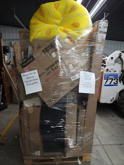 JUMBO LIQUIDATION PALLET- Number # 2457

 

$399 after 20 percent automatic discount at checkout 

 