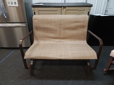 Mainstays Sand Dune 2-Seat Outdoor Glider, Tan!

-Brand new and Assembled