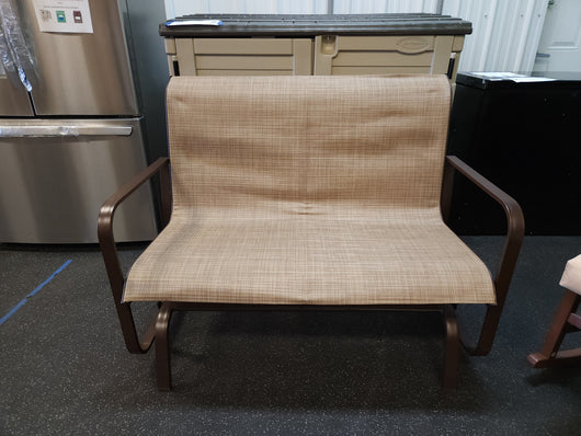 Mainstays Sand Dune 2-Seat Outdoor Glider, Tan!

-Brand new and Assembled