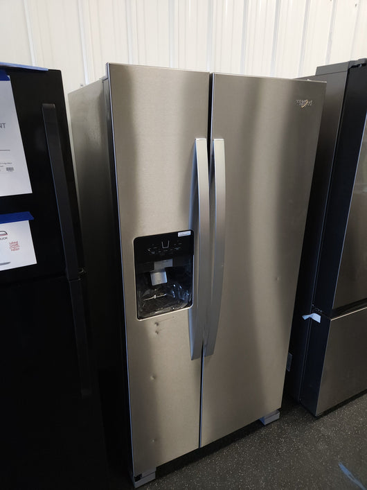 Frigidaire  30-in 5 Burners 5-cu ft Self-cleaning Freestanding Gas Range (Easycare Stainless Steel)!

-Brand new out of the box but is lightly dented from shipping, photos shown