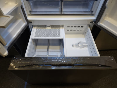 Samsung  Bespoke 30.1-cu ft French Door Refrigerator with Dual Ice Maker (Stainless Steel- All Panels) ENERGY STAR)!

-Brand new, has a very small indent on the door from shipping, photos shown