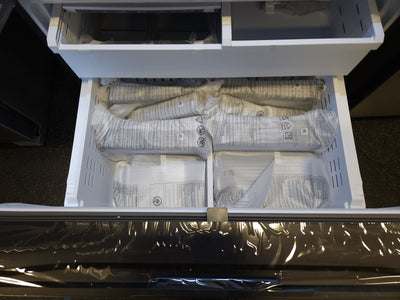 Samsung  Bespoke 30.1-cu ft French Door Refrigerator with Dual Ice Maker (Stainless Steel- All Panels) ENERGY STAR)!

-Brand new, has a very small indent on the door from shipping, photos shown