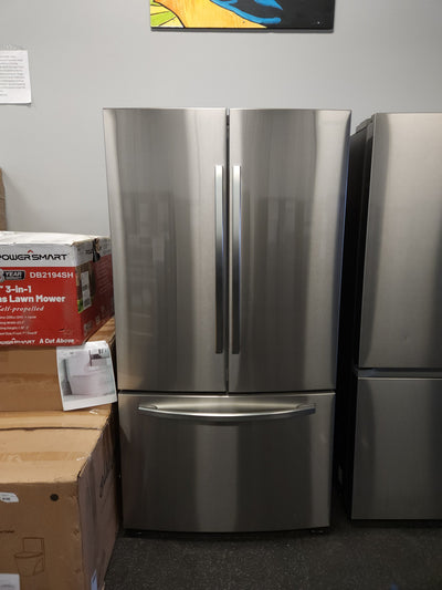 Samsung  28.2-cu ft French Door Refrigerator with Ice Maker (Fingerprint Resistant Stainless Steel) ENERGY STAR!

-Brand new out of the box!
