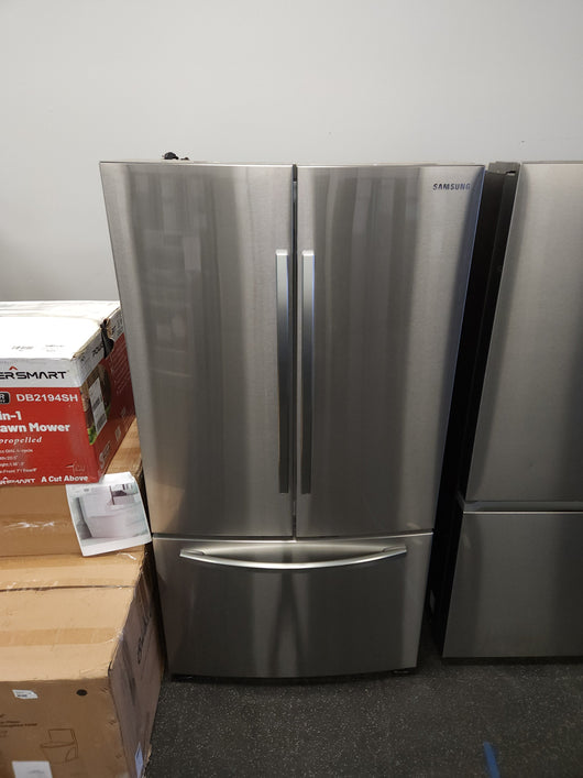 Samsung  28.2-cu ft French Door Refrigerator with Ice Maker (Fingerprint Resistant Stainless Steel) ENERGY STAR!

-Brand new out of the box!