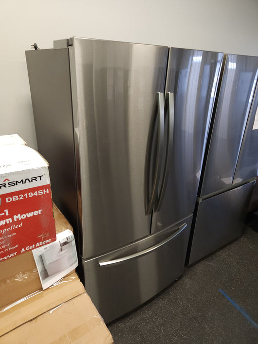 Samsung  28.2-cu ft French Door Refrigerator with Ice Maker (Fingerprint Resistant Stainless Steel) ENERGY STAR!

-Brand new out of the box!