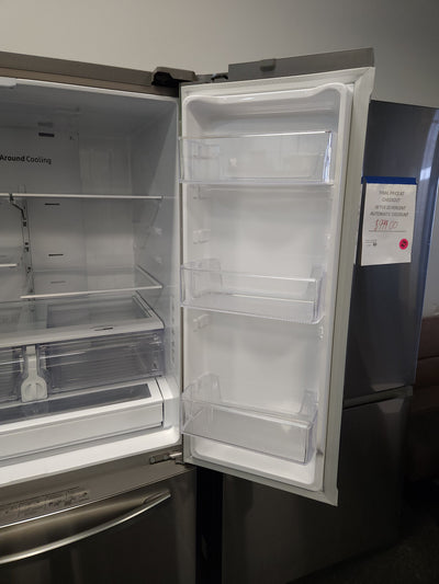 Samsung  28.2-cu ft French Door Refrigerator with Ice Maker (Fingerprint Resistant Stainless Steel) ENERGY STAR!

-Brand new out of the box!
