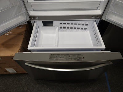 Samsung  28.2-cu ft French Door Refrigerator with Ice Maker (Fingerprint Resistant Stainless Steel) ENERGY STAR!

-Brand new out of the box!