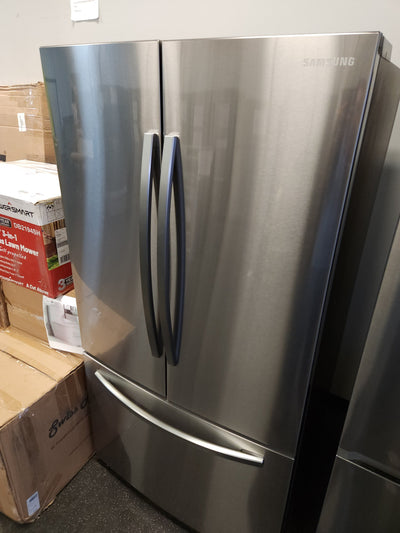 Samsung  28.2-cu ft French Door Refrigerator with Ice Maker (Fingerprint Resistant Stainless Steel) ENERGY STAR!

-Brand new out of the box!