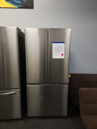 Samsung  17.5-cu ft Counter-depth French Door Refrigerator with Ice Maker (Fingerprint Resistant Stainless Steel) ENERGY STAR**New,Scratch and dent**