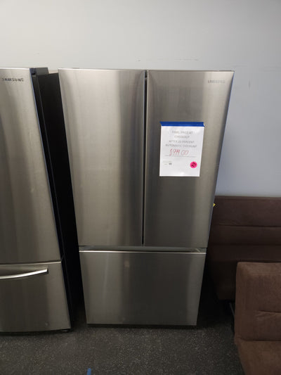 Samsung  17.5-cu ft Counter-depth French Door Refrigerator with Ice Maker (Fingerprint Resistant Stainless Steel) ENERGY STAR**New,Scratch and dent**