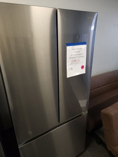 Samsung  17.5-cu ft Counter-depth French Door Refrigerator with Ice Maker (Fingerprint Resistant Stainless Steel) ENERGY STAR**New,Scratch and dent**