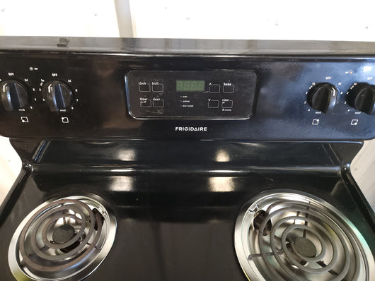 Frigidaire Black Electric Coil Top Stove! (USED)

-Used but was tested and works great