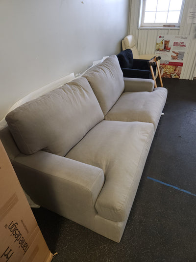 Stone & Beam Lauren Down-Filled Oversized Sofa Couch, 89"W, Slate!

-Brand new, right out of the box 