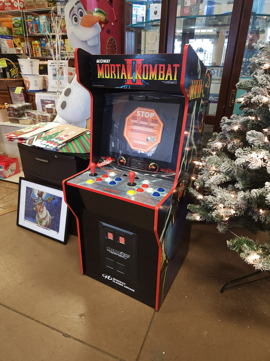Arcade 1Up, Mortal Kombat Midway Legacy 12-in-1 without riser!

-Brand new and Assembled!