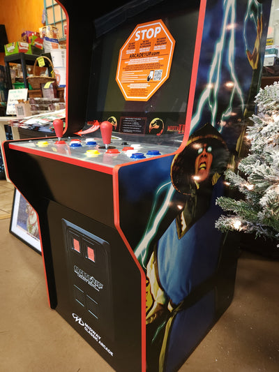 Arcade 1Up, Mortal Kombat Midway Legacy 12-in-1 without riser!

-Brand new and Assembled!
