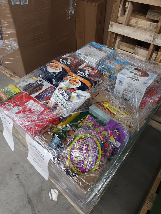 C-STCO BEVERAGE AND SNACKS GROCERY PALLET#1889

 

NUMBER 1889