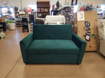 Merax 57" Modern Velvet Sleeper Sofa Bed, Convertible Sleeper Sofa Couch!