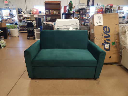 Merax 57" Modern Velvet Sleeper Sofa Bed, Convertible Sleeper Sofa Couch!