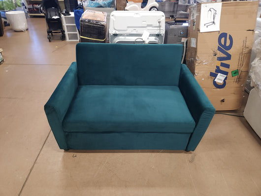 Merax 57" Modern Velvet Sleeper Sofa Bed, Convertible Sleeper Sofa Couch!