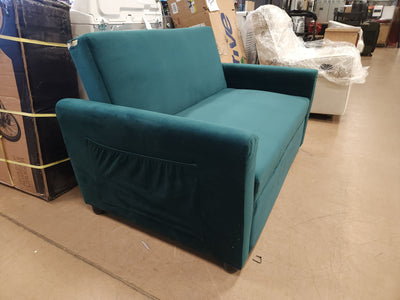 Merax 57" Modern Velvet Sleeper Sofa Bed, Convertible Sleeper Sofa Couch!