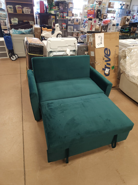 Merax 57" Modern Velvet Sleeper Sofa Bed, Convertible Sleeper Sofa Couch!