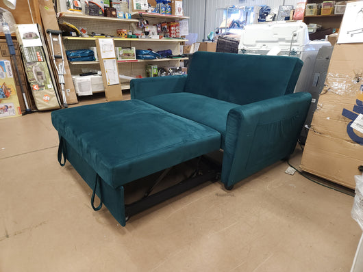 Merax 57" Modern Velvet Sleeper Sofa Bed, Convertible Sleeper Sofa Couch!