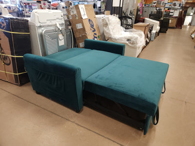 Merax 57" Modern Velvet Sleeper Sofa Bed, Convertible Sleeper Sofa Couch!