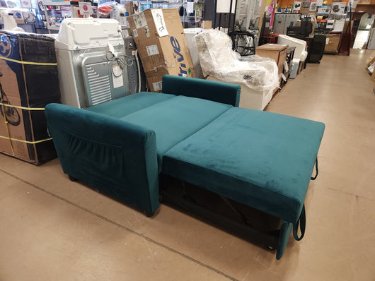 Merax 57" Modern Velvet Sleeper Sofa Bed, Convertible Sleeper Sofa Couch!