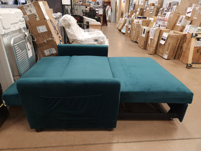 Merax 57" Modern Velvet Sleeper Sofa Bed, Convertible Sleeper Sofa Couch!