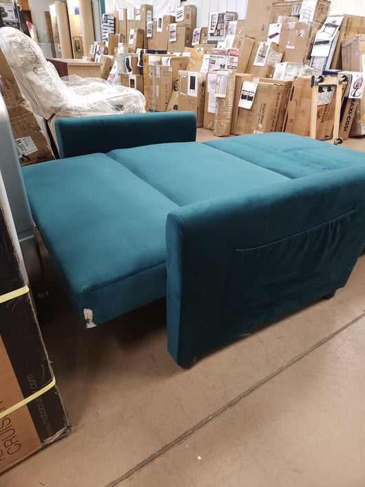 Merax 57" Modern Velvet Sleeper Sofa Bed, Convertible Sleeper Sofa Couch!