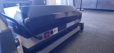 Sunny Health & Fitness Treadmill with Manual Incline, Pulse Sensors, Folding, LCD Monitor for Exercise SF-T4400! 

-New & Assembled but does have some cracked plastics from shipping, photos shown