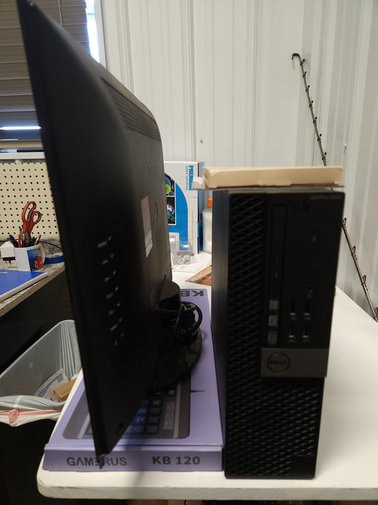 Dell Optiplex 3040-SFF, Core i5-6500 3.2GHz, 8GB RAM, 256GB Solid State Drive, DVDRW, Windows 10 Pro 64bit (Renewed) - & A Used HD Monitor!