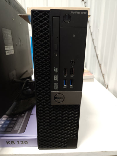 Dell Optiplex 3040-SFF, Core i5-6500 3.2GHz, 8GB RAM, 256GB Solid State Drive, DVDRW, Windows 10 Pro 64bit (Renewed) - & A Used HD Monitor!