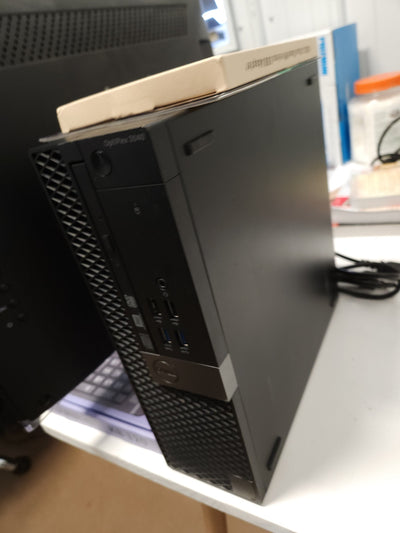 Dell Optiplex 3040-SFF, Core i5-6500 3.2GHz, 8GB RAM, 256GB Solid State Drive, DVDRW, Windows 10 Pro 64bit (Renewed) - & A Used HD Monitor!