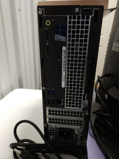 Dell Optiplex 3040-SFF, Core i5-6500 3.2GHz, 8GB RAM, 256GB Solid State Drive, DVDRW, Windows 10 Pro 64bit (Renewed) - & A Used HD Monitor!