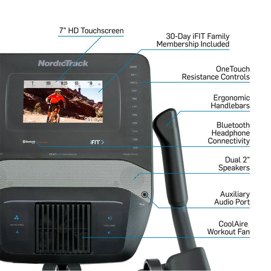 NordicTrack Studio Bike with 7” Smart HD Touchscreen!

-Brand new in the box 