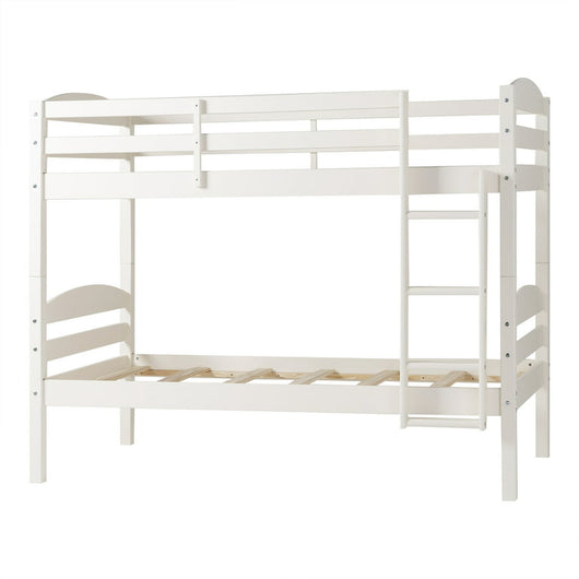 Manor Park Solid Wood Twin Over Twin Bunk Bed, White!

-Brand new in the box 